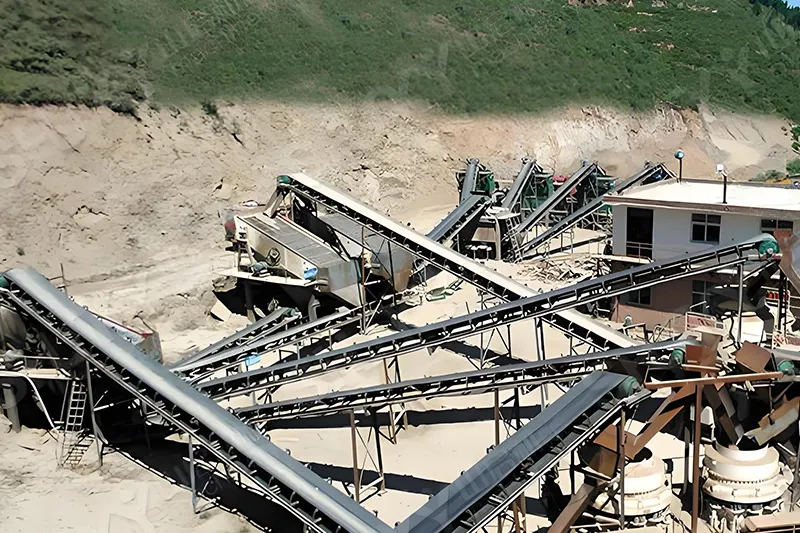 1000-1200 TPH Andesite Crushing Plant in Jilin