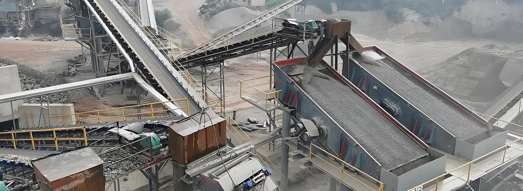 1000-1200 TPH Andesite Crushing Plant in Jilin