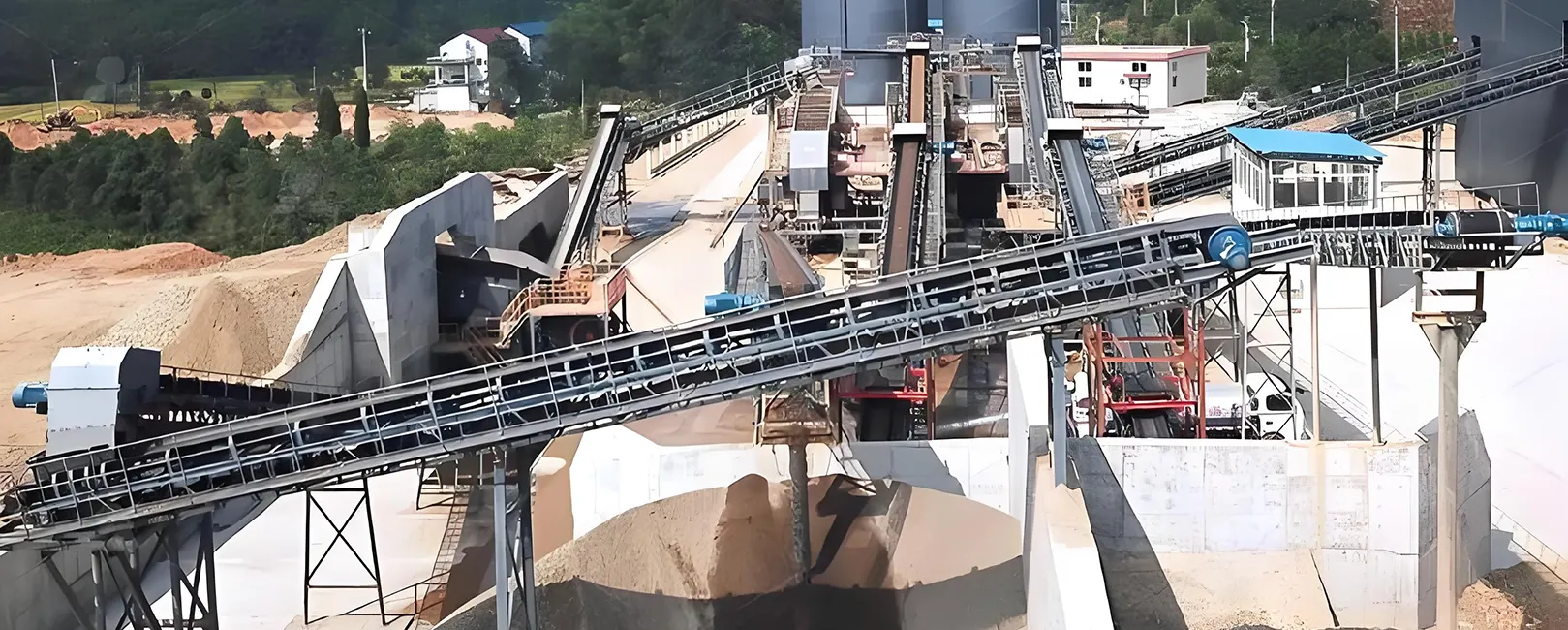 250 TPH Granite Crushing Plant in Yaoundé, Cameroon