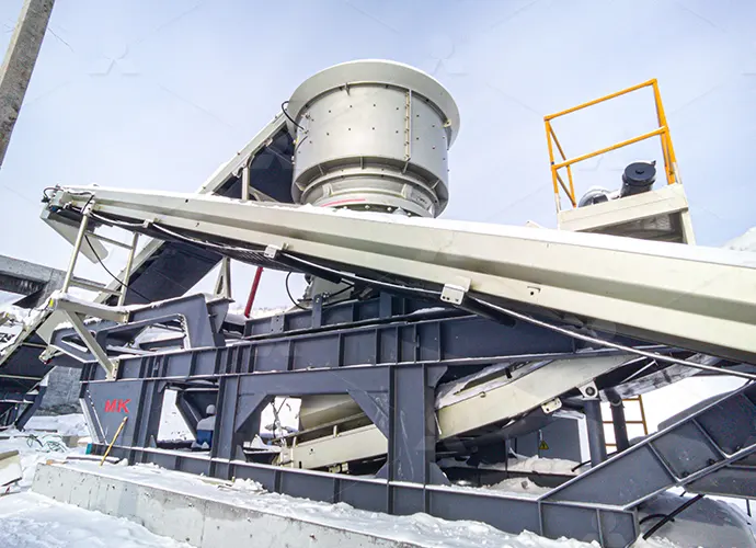 300-400 TPH Basalt Crushing Plant Project in Russia