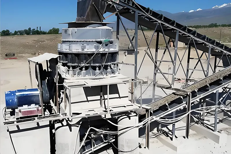 CS Series Cone Crusher in operation