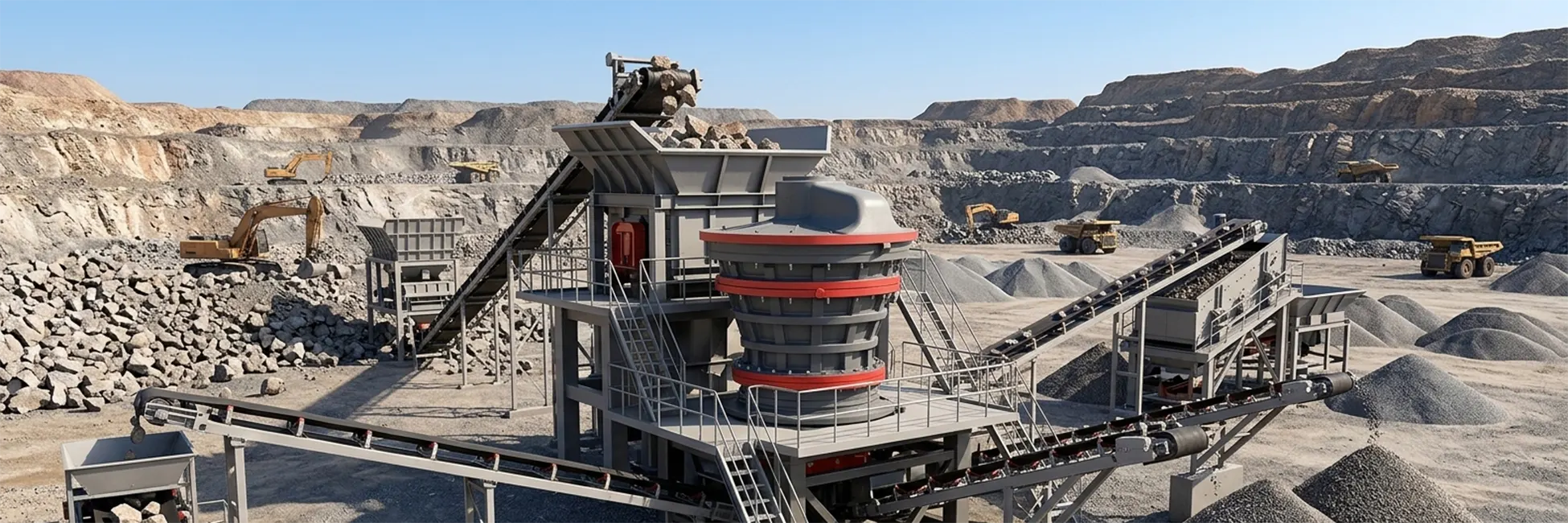HGT Hydraulic Gyratory Crusher
