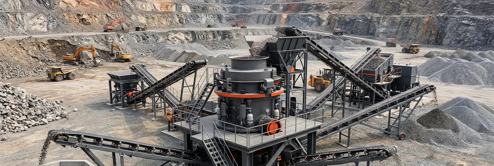 HPT Series High-Efficiency Hydraulic Cone Crusher