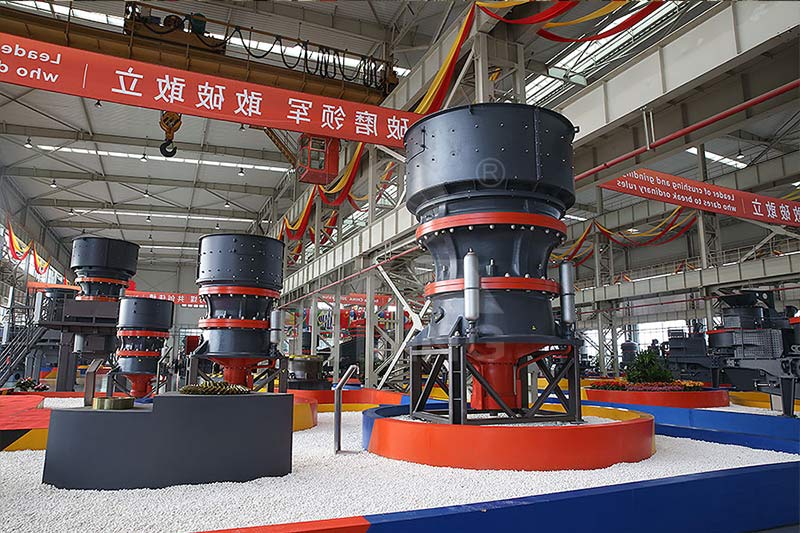 HST and HPT Hydraulic Cone Crushers in Operation