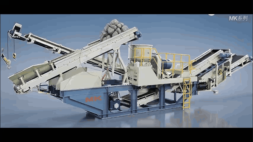 MK Semi-mobile Crusher & Screen