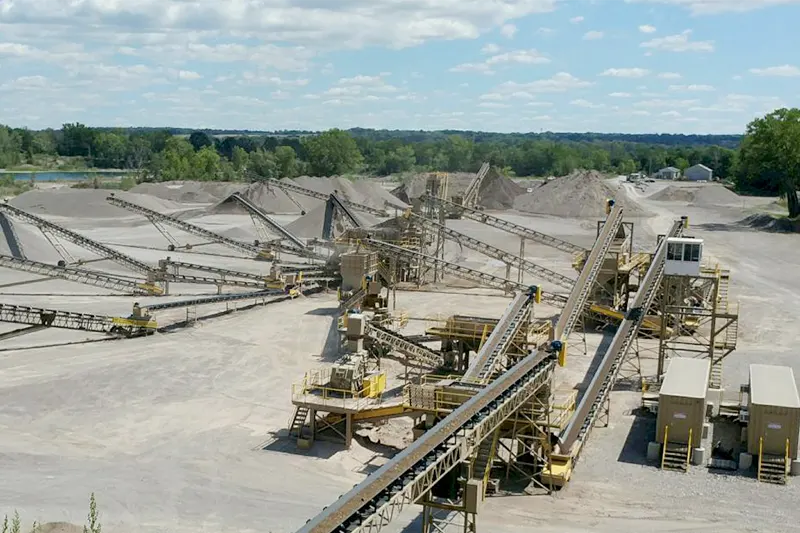 300 TPH Granite Aggregate Production Line