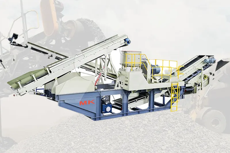 MK Semi-mobile Crusher & Screen